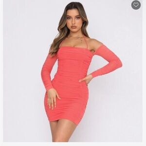 Brand New (NWT) White Fox Boutique “Make Me Crazy” Long Sleeve Mini Dress